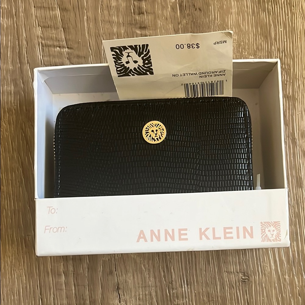 Anne Klein Zip Around Wallet Bag